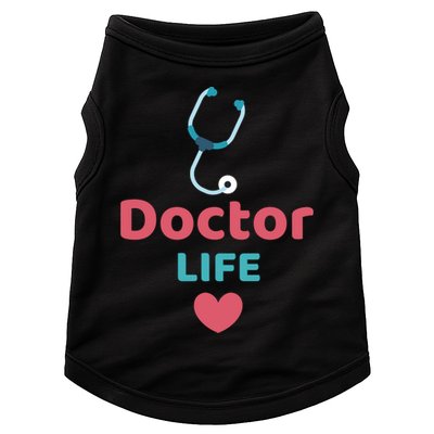 Doctor Life Medical Profession Doctors Design Medicine Gift Doggie Tank