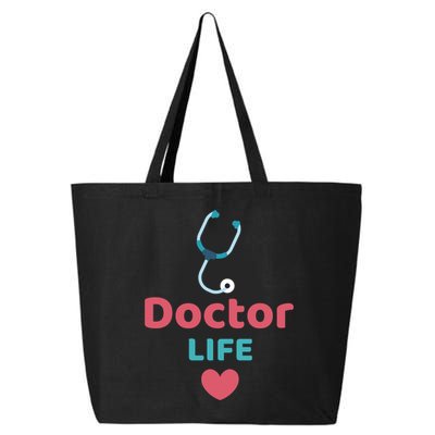 Doctor Life Medical Profession Doctors Design Medicine Gift 25L Jumbo Tote