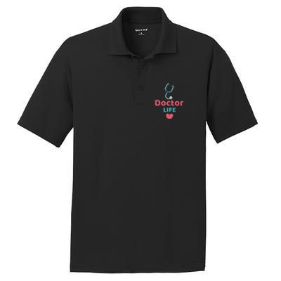 Doctor Life Medical Profession Doctors Design Medicine Gift PosiCharge RacerMesh Polo