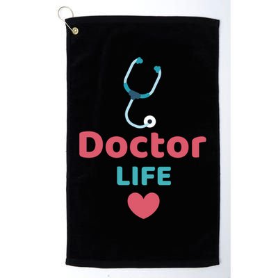 Doctor Life Medical Profession Doctors Design Medicine Gift Golf Towel