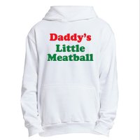 Daddy Little Meatball Italian Funny Urban Pullover Hoodie