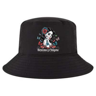 De Los Muertos La Catrina Day Of The Dead Sugar Skull Women Cool Comfort Performance Bucket Hat
