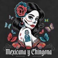 De Los Muertos La Catrina Day Of The Dead Sugar Skull Women 11oz C Handle Ceramic Mug