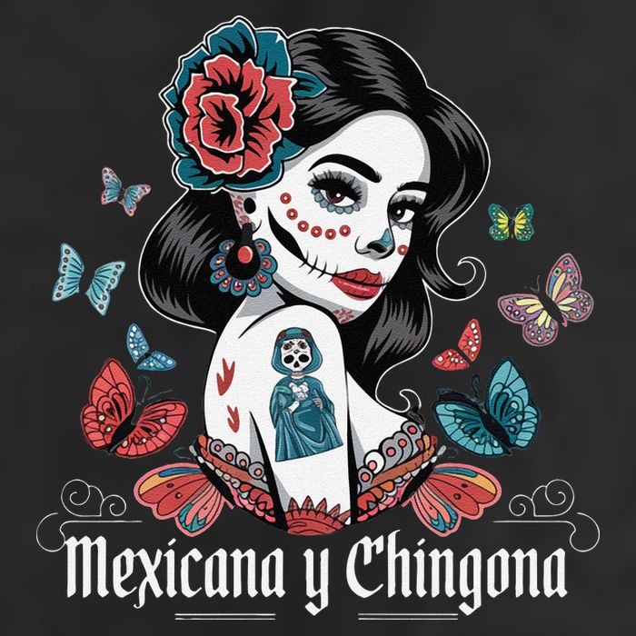 De Los Muertos La Catrina Day Of The Dead Sugar Skull Women 11oz C Handle Ceramic Mug