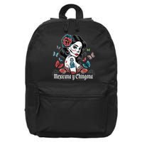 De Los Muertos La Catrina Day Of The Dead Sugar Skull Women 16 in Basic Backpack