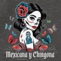 De Los Muertos La Catrina Day Of The Dead Sugar Skull Women Vector Backpack