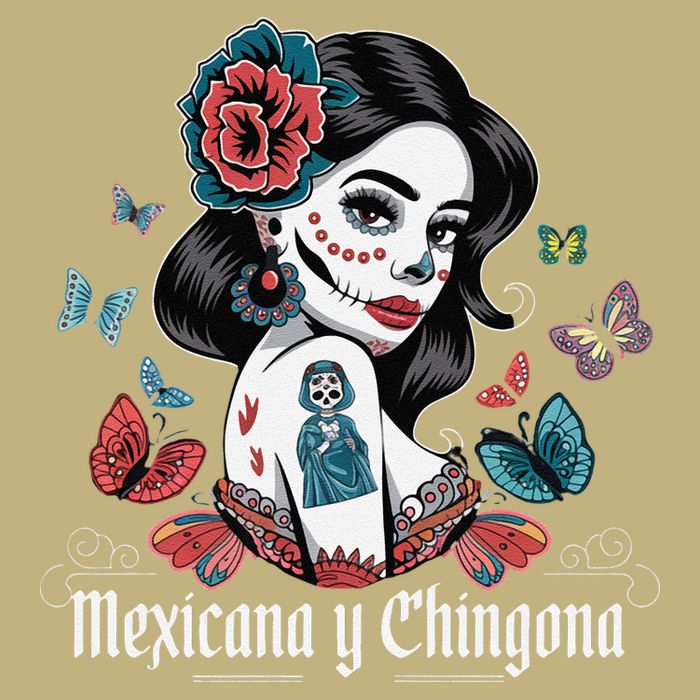 De Los Muertos La Catrina Day Of The Dead Sugar Skull Women Cooling Performance Crew T-Shirt
