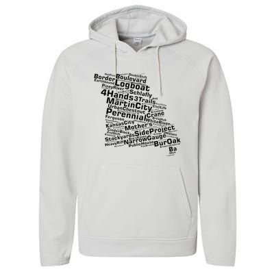 Drink Local Missouri Breweries Performance Fleece Hoodie