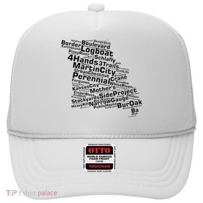 Drink Local Missouri Breweries High Crown Mesh Back Trucker Hat