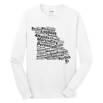 Drink Local Missouri Breweries Tall Long Sleeve T-Shirt