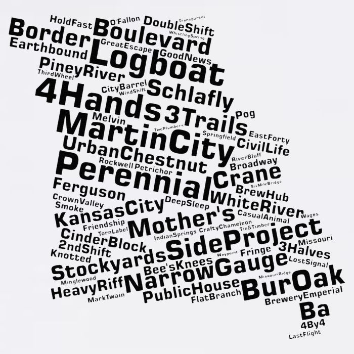 Drink Local Missouri Breweries Magnet
