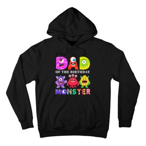 Dad Little Monster 1st Birthday Party Family Monster Hoodie