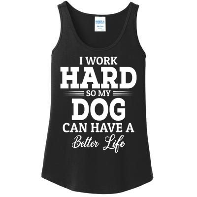 Dog Lovers Motivation Quote Ladies Essential Tank