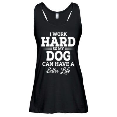 Dog Lovers Motivation Quote Ladies Essential Flowy Tank