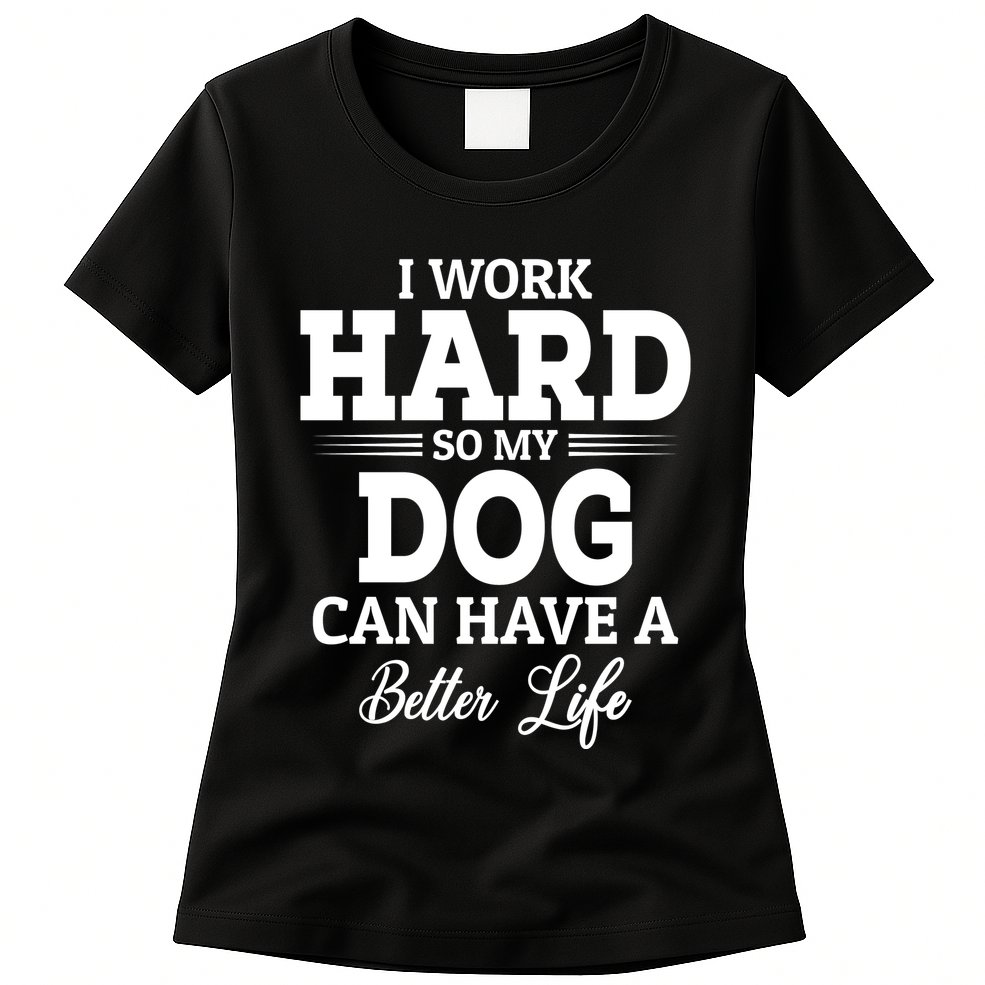 Dog Lovers Motivation Quote Womens T-Shirt
