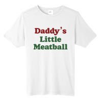 Daddy Little Meatball Italian Funny Daddy Little Meatball Father’s Day Tall Fusion ChromaSoft Performance T-Shirt