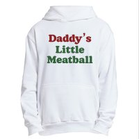 Daddy Little Meatball Italian Funny Daddy Little Meatball Father’s Day Urban Pullover Hoodie