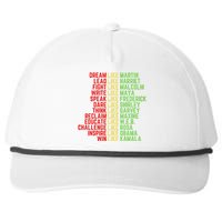 Dream Like Martin Black History Month Snapback Five-Panel Rope Hat