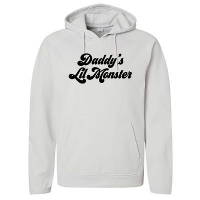 DaddyS Lil Monster Performance Fleece Hoodie