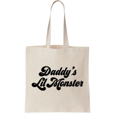 DaddyS Lil Monster Tote Bag