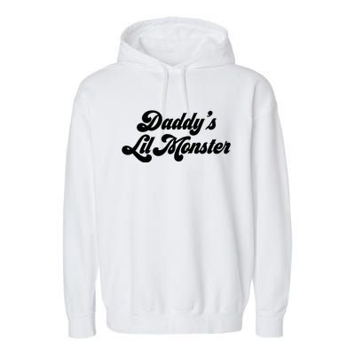 DaddyS Lil Monster Garment-Dyed Fleece Hoodie