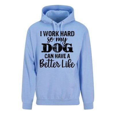 Dog Lovers Motivational Quote Unisex Surf Hoodie