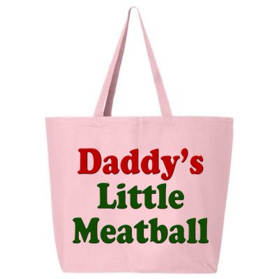 Daddys Little Meatball Cute Gift 25L Jumbo Tote