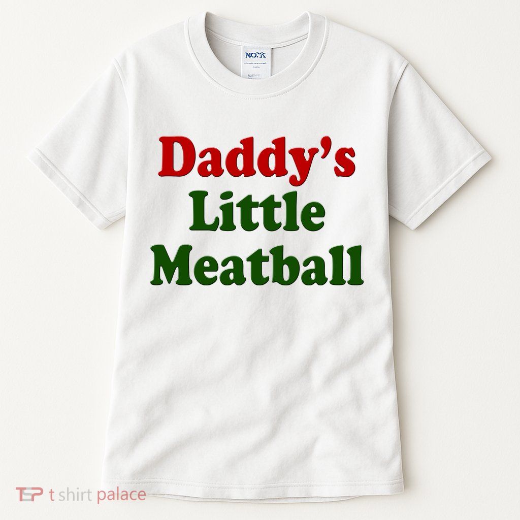 Daddys Little Meatball Cute Gift Tall T-Shirt