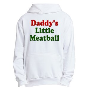 Daddys Little Meatball Cute Gift Urban Pullover Hoodie