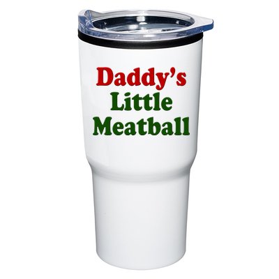 Daddys Little Meatball Cute Gift Tumbler