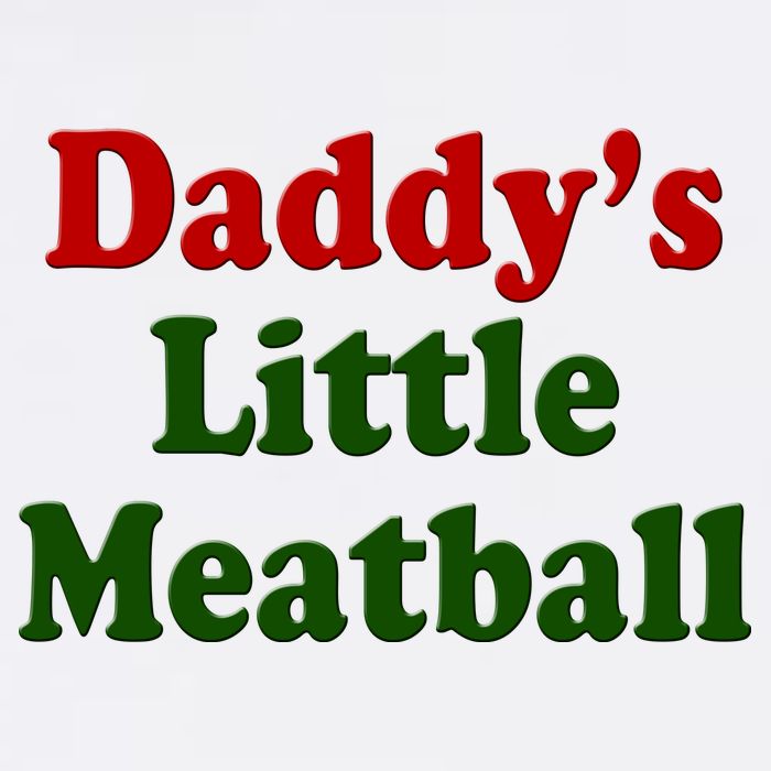 Daddys Little Meatball Cute Gift Womens Tank Top