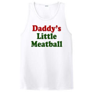 Daddys Little Meatball Cute Gift PosiCharge Competitor Tank