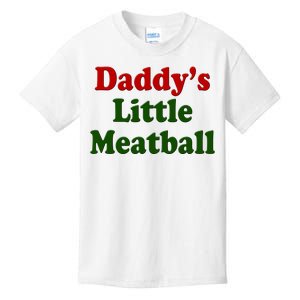 Daddys Little Meatball Cute Gift Kids T-Shirt