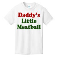 Daddys Little Meatball Cute Gift Kids T-Shirt