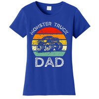 Dads Love Monster Trucks Too Fathers Day Women's T-Shirt