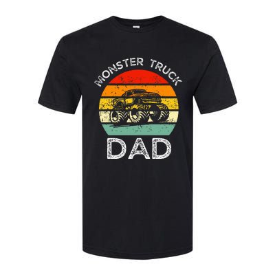 Dads Love Monster Trucks Too Fathers Day Softstyle CVC T-Shirt