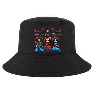 De Los Muertos La Catrina Day of the Dead Sugar Skull Cool Comfort Performance Bucket Hat