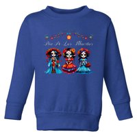 De Los Muertos La Catrina Day of the Dead Sugar Skull Toddler Sweatshirt