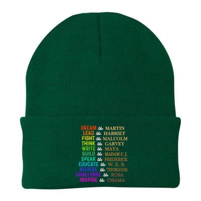 Dream Like Martin Lead Like Harriet The Junenth 1865 Knit Cap Winter Beanie