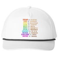 Dream Like Martin Lead Like Harriet The Junenth 1865 Snapback Five-Panel Rope Hat