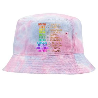 Dream Like Martin Lead Like Harriet The Junenth 1865 Tie-Dyed Bucket Hat