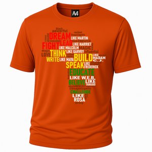 Dream Like Martin Black History Month African Celebration Cooling Performance Crew T-Shirt