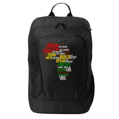 Dream Like Martin Black History Month African Celebration City Backpack