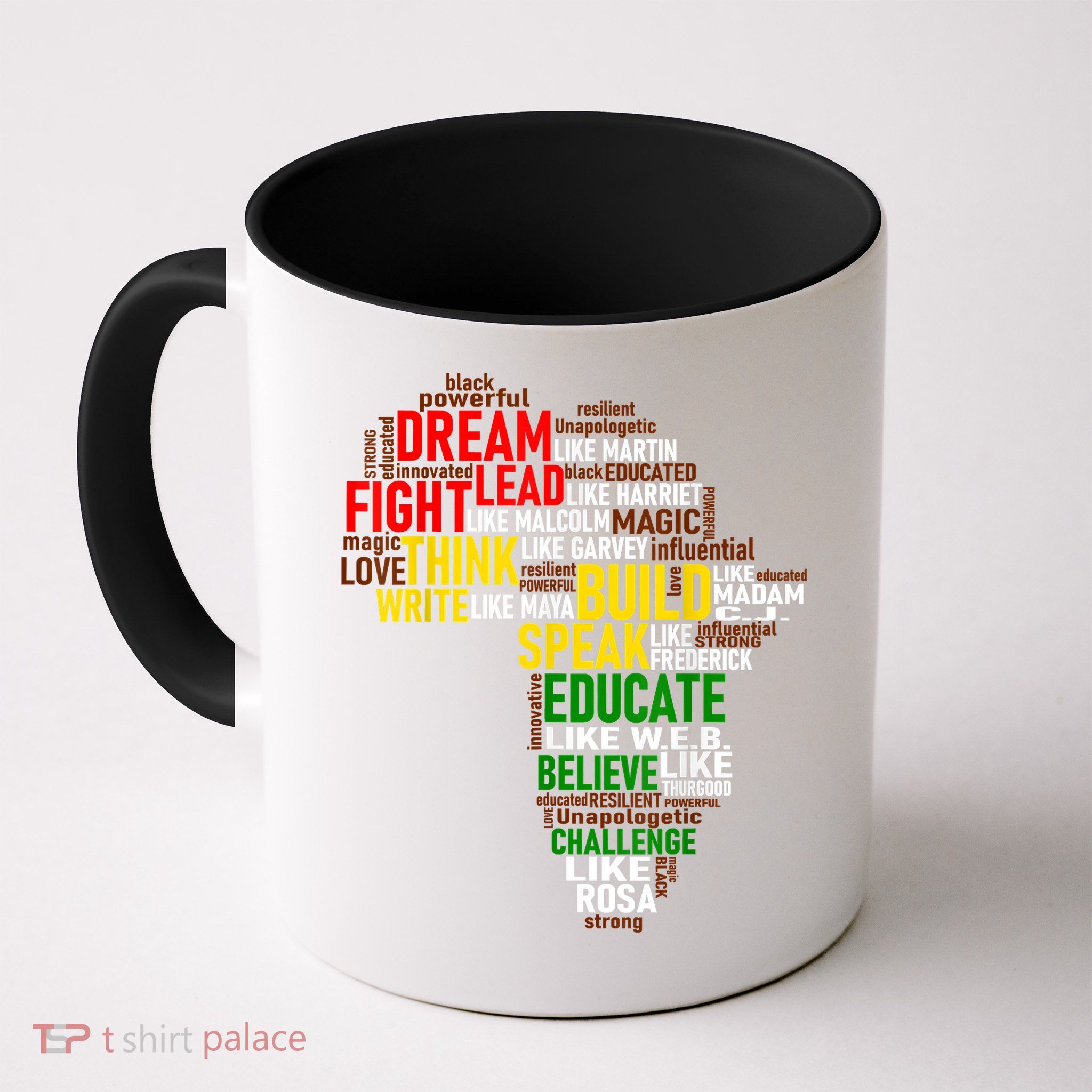 Dream Like Martin Black History Month African Celebration Mug