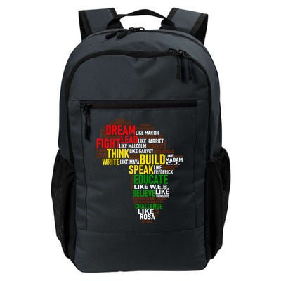 Dream Like Martin Black History Month African Celebration Daily Commute Backpack