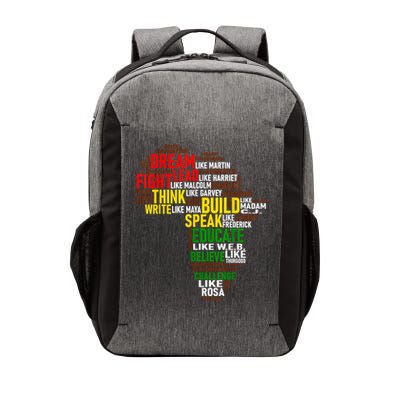 Dream Like Martin Black History Month African Celebration Vector Backpack