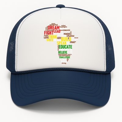 Dream Like Martin Black History Month African Celebration Trucker Hat