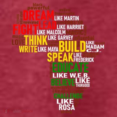 Dream Like Martin Black History Month African Celebration T-Shirt