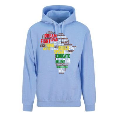 Dream Like Martin Black History Month African Celebration Unisex Surf Hoodie