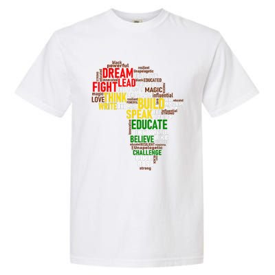 Dream Like Martin Black History Month African Celebration Garment-Dyed Heavyweight T-Shirt